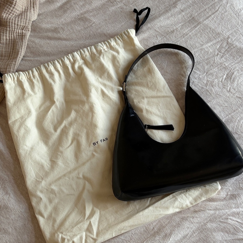 By Far Amber bag semipatent leather